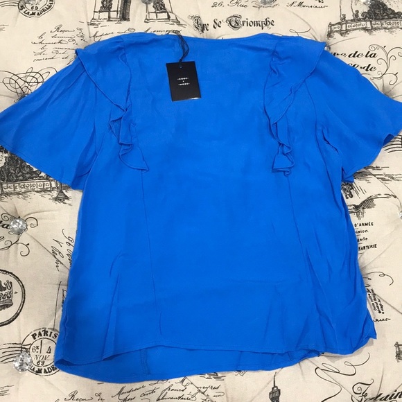 🎁 CODEXMODE Ruffle Sleeve Blouse - Picture 6 of 7